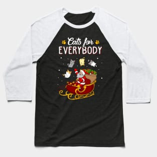 Cats For Everybody Cat Ugly Baseball T-Shirt